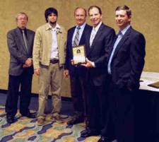 Peliton Plastics wins small business of the year award.