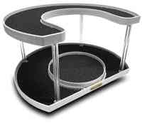 Stow n Spin lazy susan turntable cabinet storage
