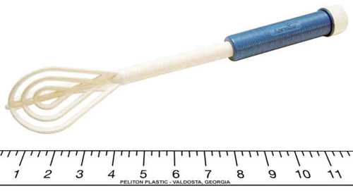 Super-Whipper kitchen utensil molded by Peliton